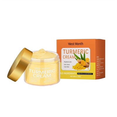 WEST MONTH Turmeric Moisturizing Cream - Hydrating and Nouri