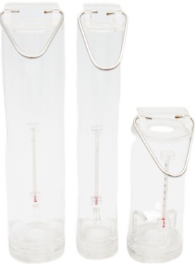 有机玻璃采水器水质采样器采样桶深水水样采集器1L2LL3L5L