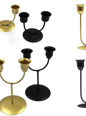 nordic candlelight dinner prop candlestick candle holder