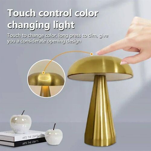 Classic Mushroom Table Lamp, Modern Art Decoration Lamp, Lig