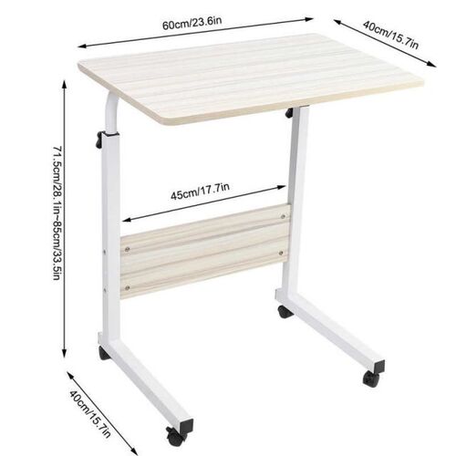 1PC Portable Adjustable Height Laptop Computer Stand Desk Be