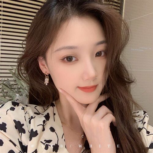 New Style Light Luxury Elegant All-match Star Tassel Earring