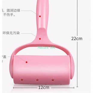 1+8 Sticky Picker Cleaner Lint Roller Pet Hair Remover Brush