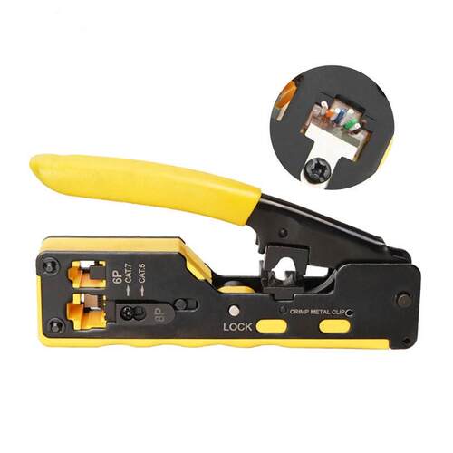 Hand RJ45 Tool Network Crimper Cable Crimping Tools for RJ4
