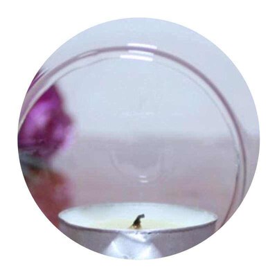 1PC Hanging Tealight Holder Glass 6 8 10 12cm Terrarium Glas