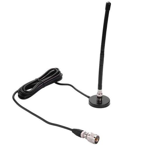 CB Aerial Antenna 27MHz Soft Whip Magnetic Base BNC PL259