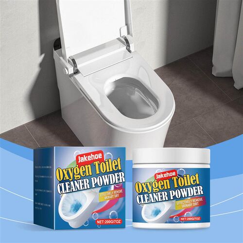 Jakehoe Toilet Foam Cleansing Powder effectively removes sta