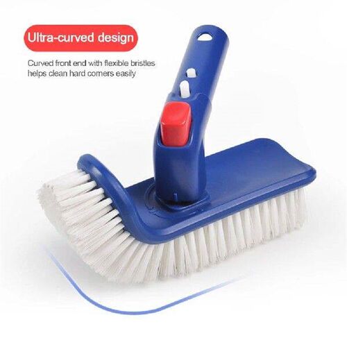 Pool Brush Pool Corner and Stair Brush Curved End 180