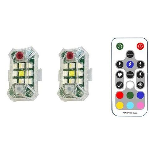 REPLA-Wireless Rechargeable LED Strobe Lights With Remote
