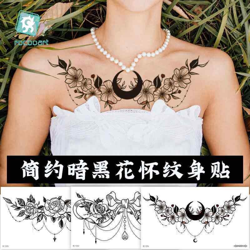 Tatoo Temporary Stickers Non-toxic Safe Water Proof Sweat Pr