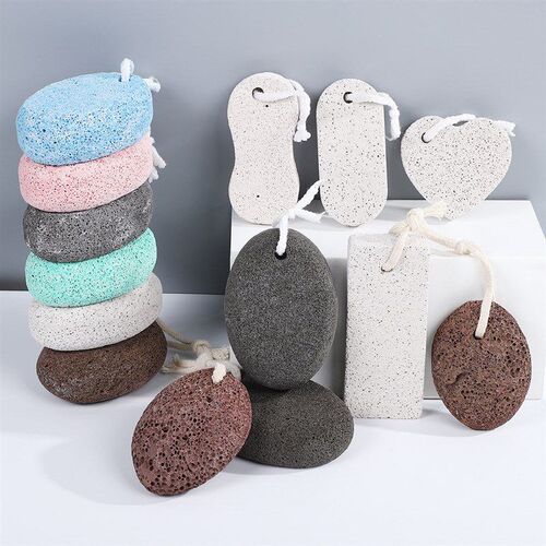 Heel scrubbing brush scrubbing pumice stone rubbing stone to