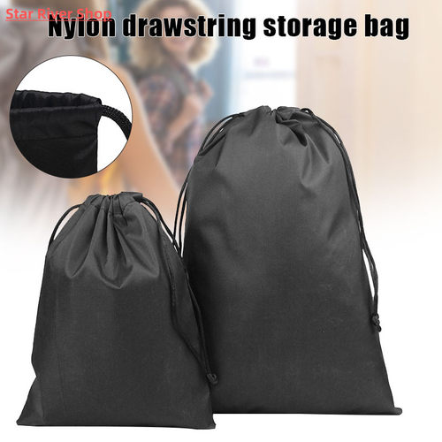 Durable Nylon Drawstring Storage Pouch Multi-functional Bag
