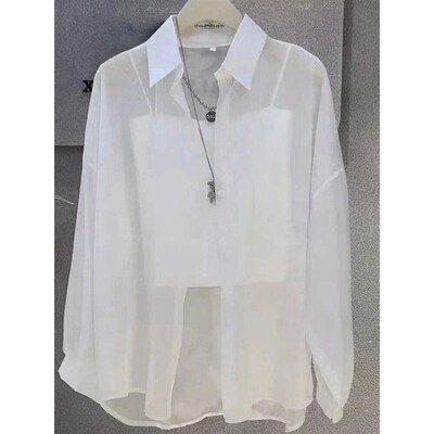 Plus Size Womens ops 2025 Summer Breathable and Sun-Proof