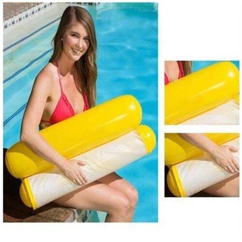 inflatable pool float bed lounge chair swimming hammock