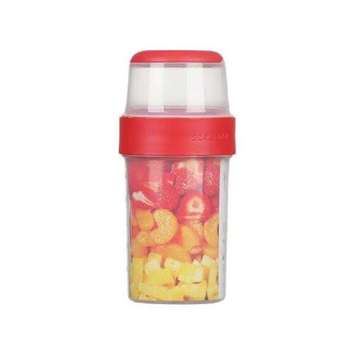 Container Double-deck Sturdy Portable Fruit Salad Yogurt