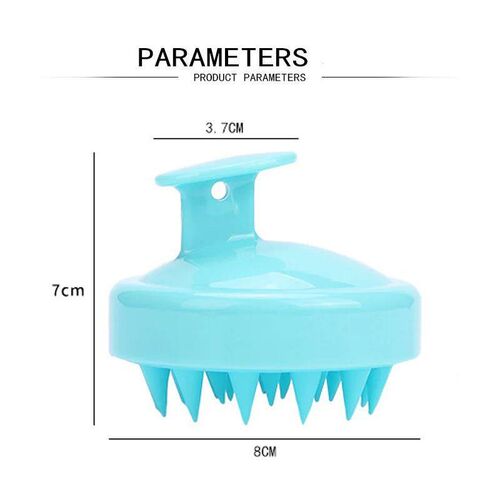 Head Massage Instrument Silicone Hair Scalp Massage Brush Co