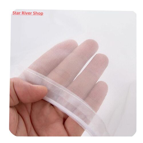 Drawstring Mesh Laundry Bag Nylon Washing Net Bag For Underw