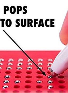 Stylus magnetic ball bored Drawing Board with Magnat Pen画板