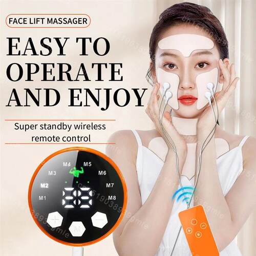 Electric EMS Facial Massage Lifting Firming Anti-Wrinkle Rem