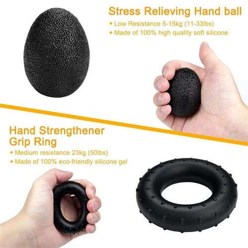 5-60Kg Adjustable Grip Strength Trainer with Finger Exercise