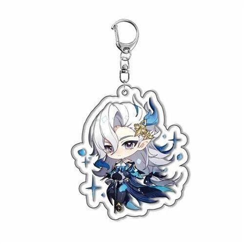 Anime Keychain Genshin Impact Diluc Yae MikoVenti Hutao Baiz