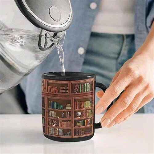 C-Handle Coffee Mug Literature Novelty Reading Reader