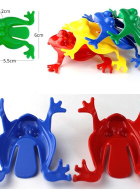 5/10 Pcs Jumping Frog Bounce Fidget Toys For Kids Novelty As