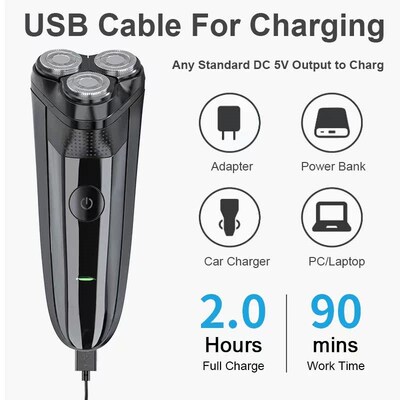 Electric Epilator Shaver for Women Men Painless Hair Removal