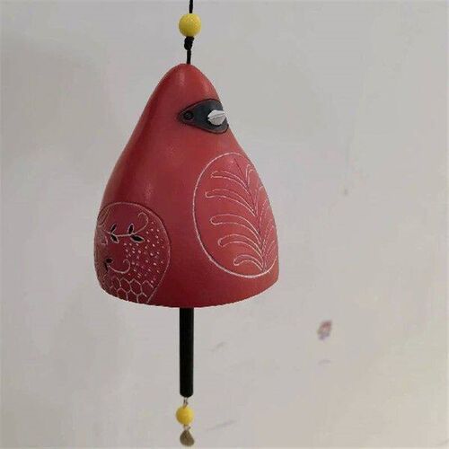 Cute Bird Wind Chimes Colorful Birds Pendant Hanging