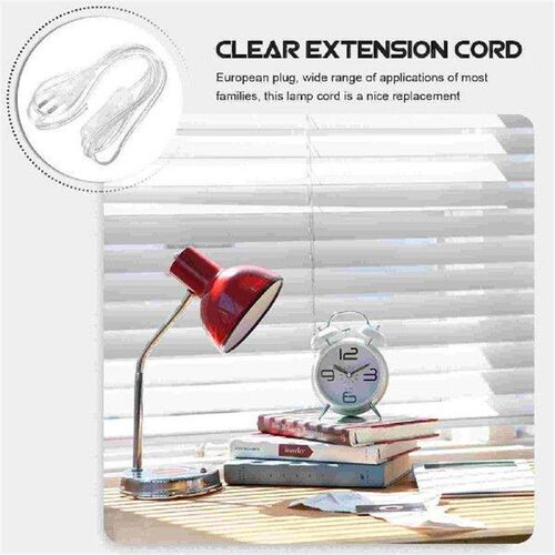 Extension Cord Clear Lamp Line with Pendant Light Wire