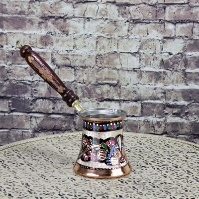 Anatolian Turkish Ottoman Arabic Tea Coffee Espresso Pot %10