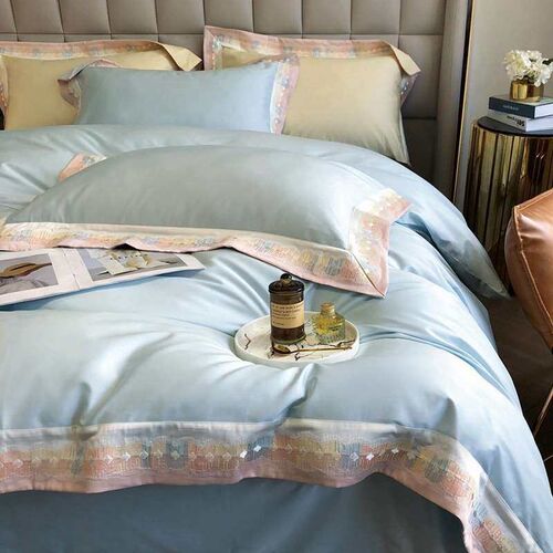High-end Light Luxury 140 Long-staple Cotton Four-piece Set