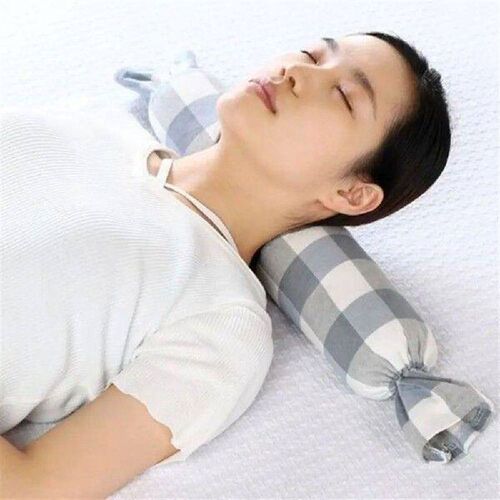 Removable Cervical Roll Pillowcase Classic Soft Back