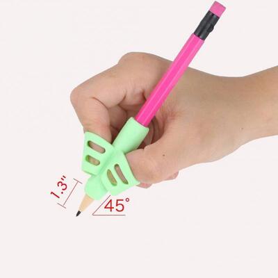 3pcs Children Writing Pencil Pen Holder Kids Learning Practi
