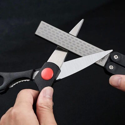 Double Sided Folded Pocket Sharpener Diamond Knife Sharpenin