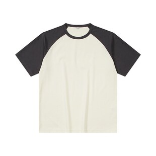 Dengjue Mens Spring and Summer New Color Matching Raglan Sl