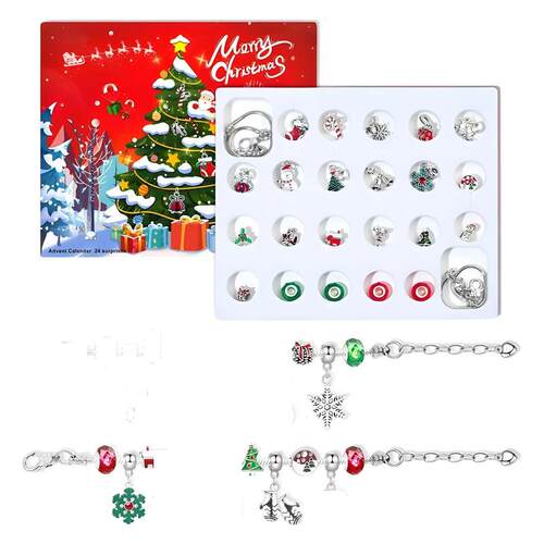 2025 Christmas Advent Calender Gift Box Creative DIY Snowman