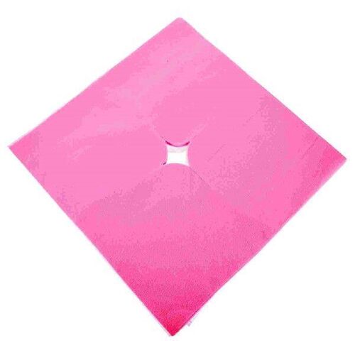 100 Pcs Pillow Covers Face Pads Beauty Salon Hole Towel for