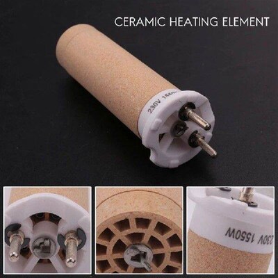 2PCS 142.717 230V 1550W Ceramic Heating Elements For TRIAC