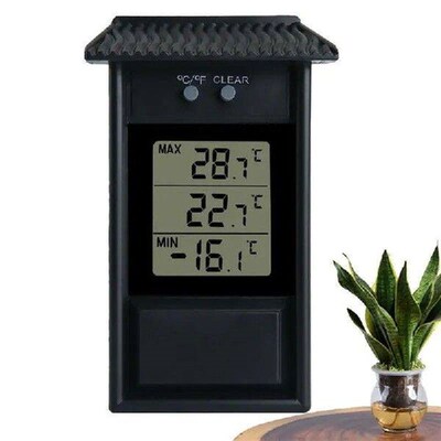 Greenhouse Temperature Gauge And Humidity Temperature And