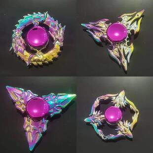 New Style Colorful Alloy Fidget Spinner Gradient Color R188