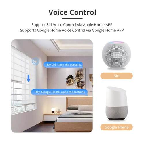 Zemismart Matter Over Thread Smart Roller Shade Blinds Motor