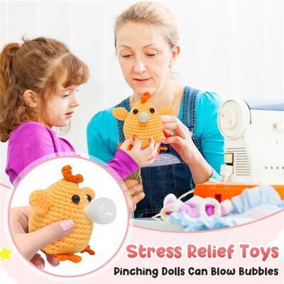 4Pcs Crochet Kit for Beginners Adults Animal Crochet Knittin