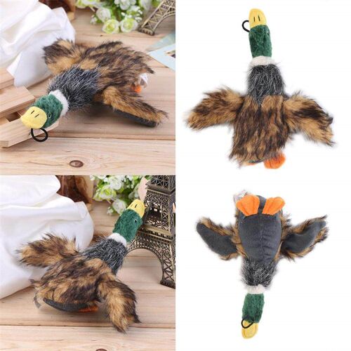 2022 Classic Dog Toys Stuffed Squeaking Duck Dog Toy Plush P