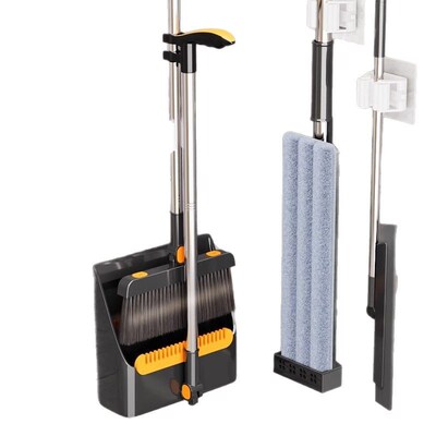 broom dustpan set household soft wool sweeping mop[ cleaning