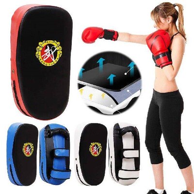 Hand Foot Kicking Pad PU Leather Taekwondo Foot Target