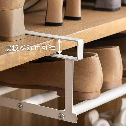 No-assembly required, expandable shoe rack, perfect for entr