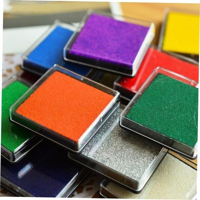 Hot Sale Colorful ink pad fingerprint Stamp Pad And Craft Oi