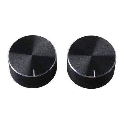 2Pcs 25x13mm D Rotary Potentiometer Knob Volume Control For