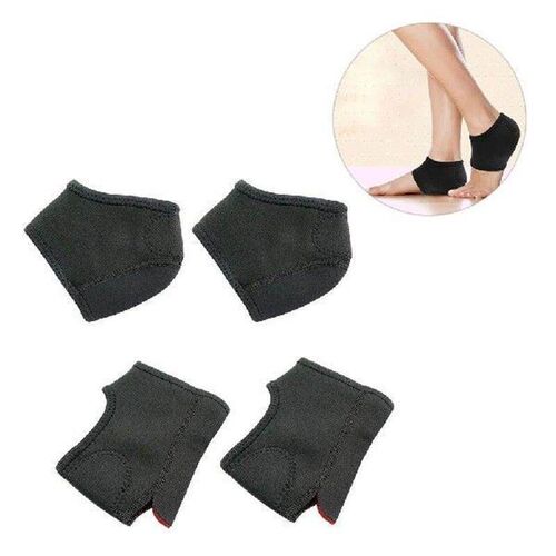 2 Set Heel Sleeve Socks Sleeves for Cracked Heels Sole of